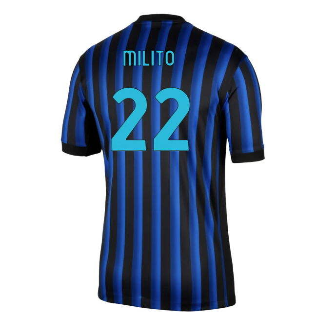 Genuine 2025-2026 Inter Milan Serie A TIM Home Strip
