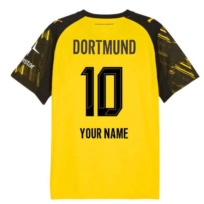 Professional Borussia Dortmund 2025-2026 Home Jersey