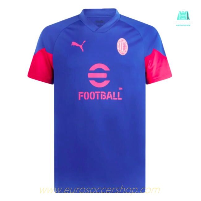 2023-2024 AC Milan Training Jersey (Royal Sapphire) (Pirlo 21)