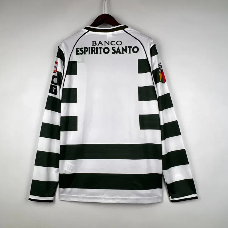 2001-2003 Sporting Lisbon Long Sleeve Jersey retro kit
