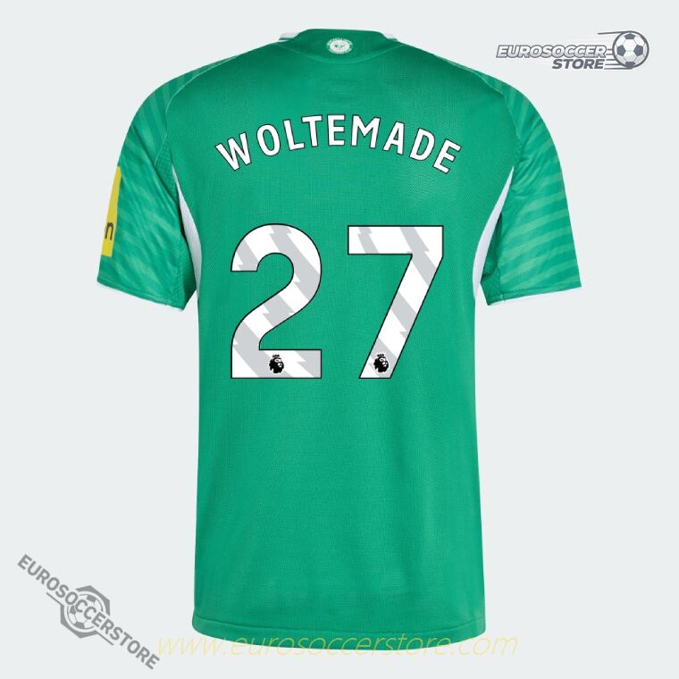 Newcastle United 25-26 Away WOLTEMADE 27 Football Jersey (Player Edition)