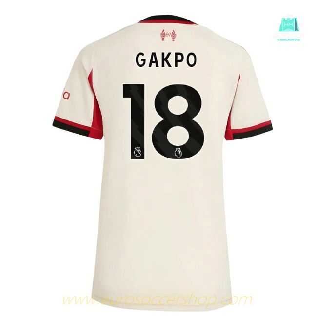 2025-2026 Liverpool Away Shirt (Womens) (Gakpo 18)