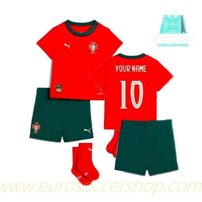 2025/26 Campaign Portugal Home Shirt Kids Edition