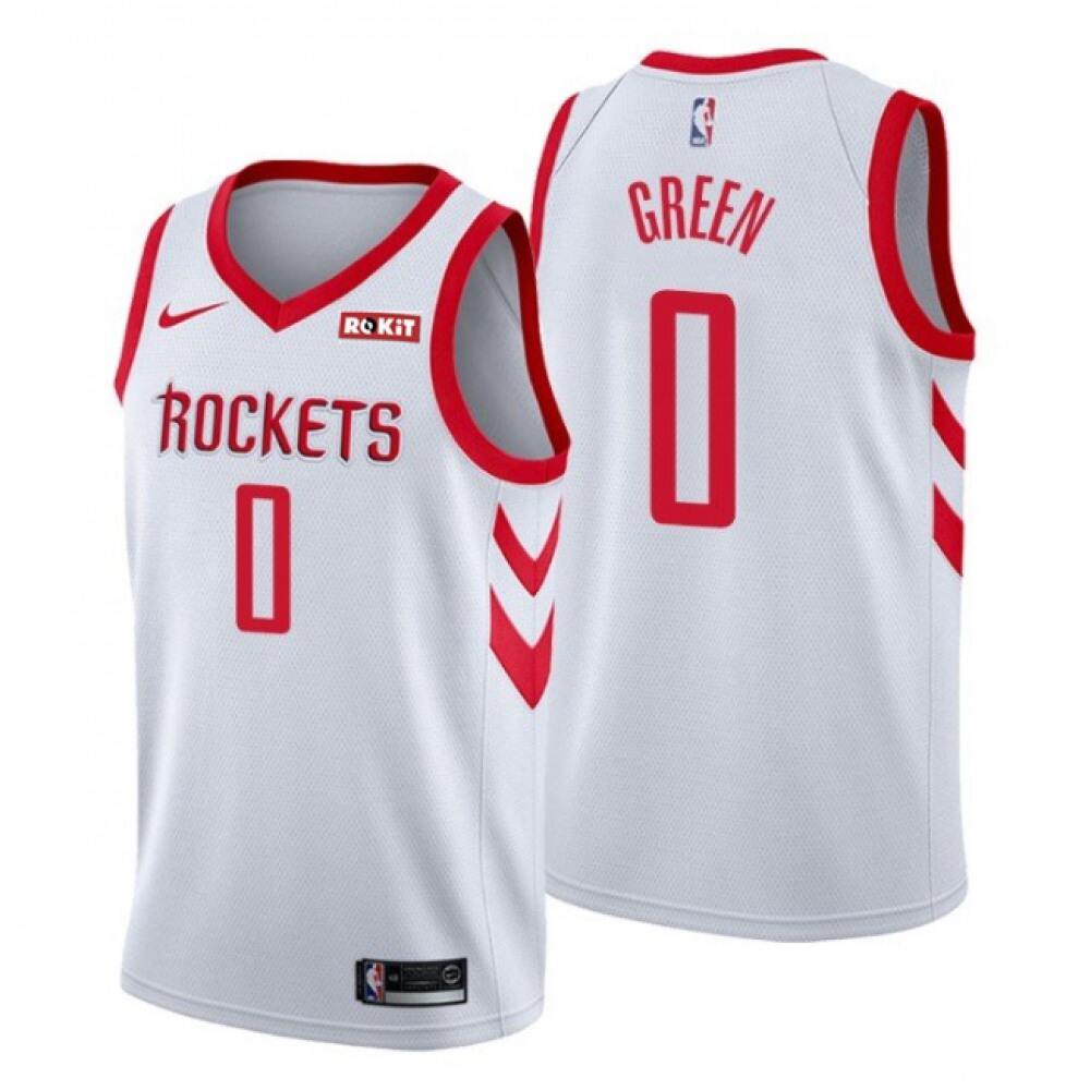 Jersey Houston Rockets 0 White - - NBA Collection