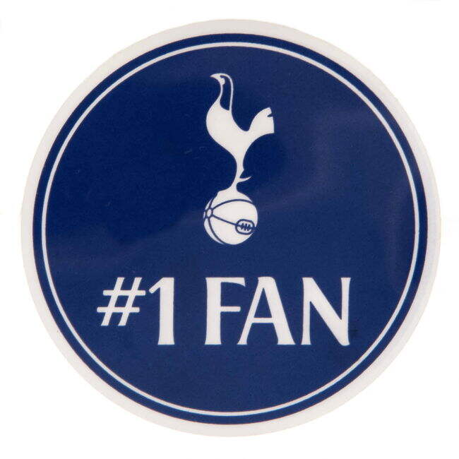 classic Tottenham Hotspur FC No.1 Fan Car Sticker