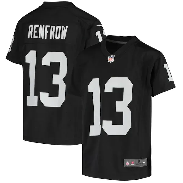 None Game Football Jersey - Black L | football apparel | NFL Football