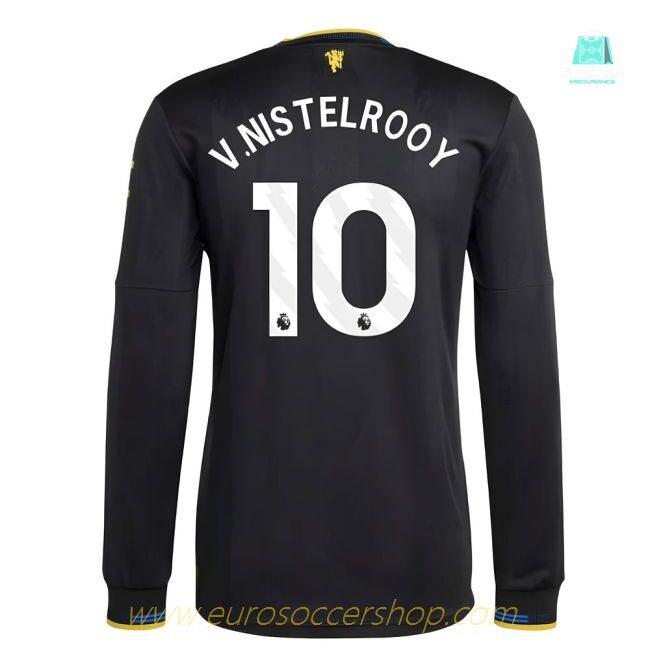 2025-2026 Man Utd Authentic Long Sleeve Third Shirt (V.Nistelrooy 10)
