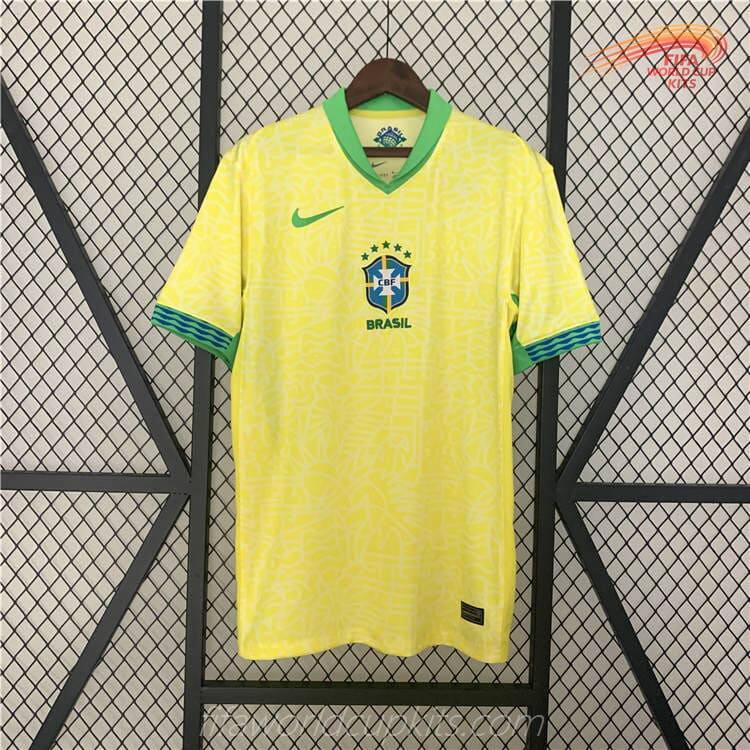 Brazil 2024 Copa America Home Football Kit