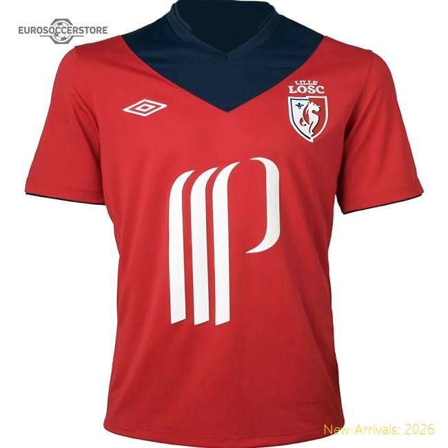 Supporter Popular 2012-13 Lille Umbro Home Football Shirt