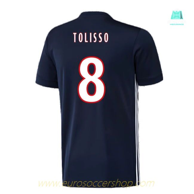 Lyon 2017-18 Away Shirt ((Excellent) L) (Tolisso 8)