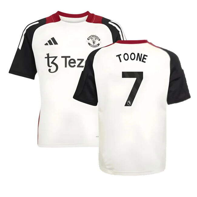 Man Utd Training Football Jersey 2024-20 - Toone #7 M S Kids
