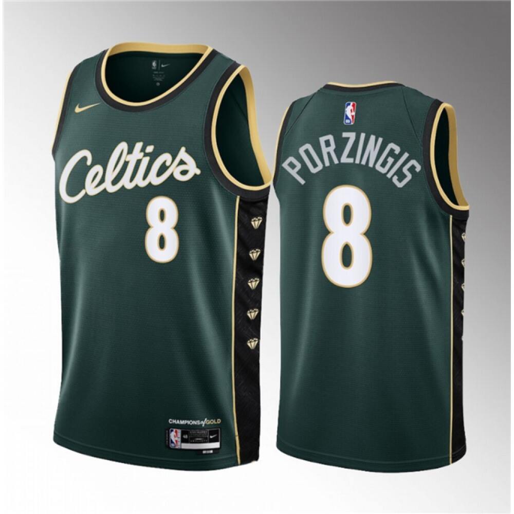 Premium 8 Boston Celtics Green Jersey - City Edition - Must-Have Jersey