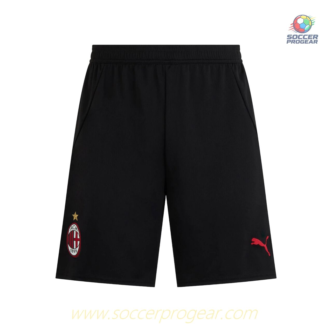 AC Milan Home Shorts 2024-25 Edition Black