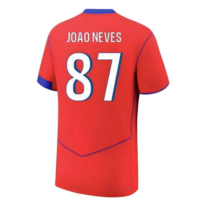 Official Joao Neves #87 Affordable Fashionable Official Merchandise