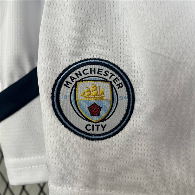 Kids Manchester City 2425 Home Kit ShirtShorts - Official Replica