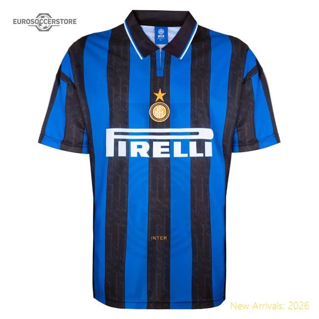 1996 Inter Milan Home Shirt (adriano 10) - Supporter Edition