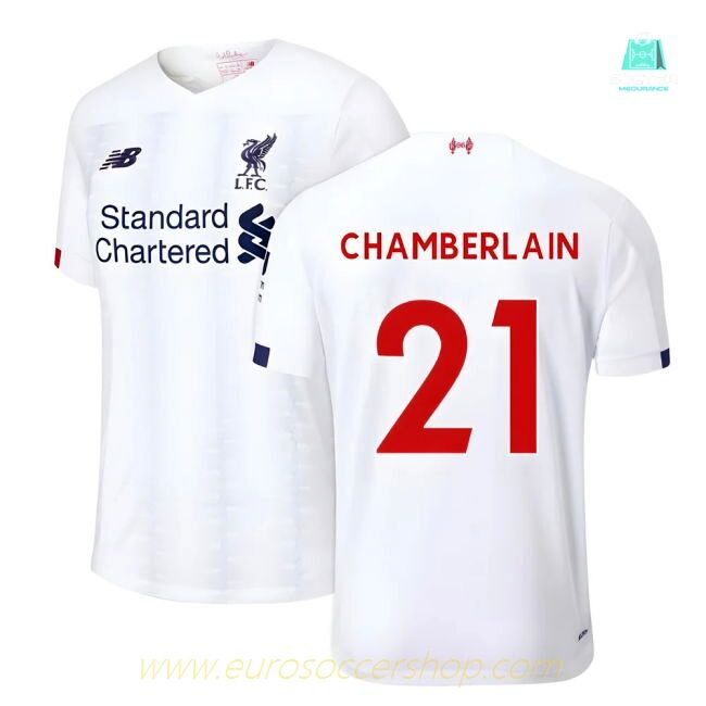 2019-2020 Liverpool Away Football Shirt (Chamberlain 21)