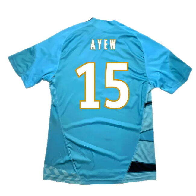 Fervent Marseille Away Shirt Excellent M Ayew #15 Professional Gra...