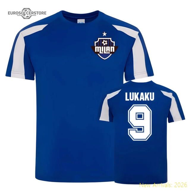 Exceptional Romelu Lukaku Inter Milan Sports Training Football Jers