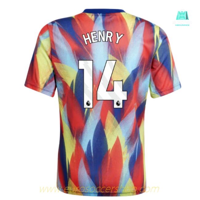 2025-2026 Arsenal Pre-Match Shirt (Victory Blue) - Kids (Henry 14)