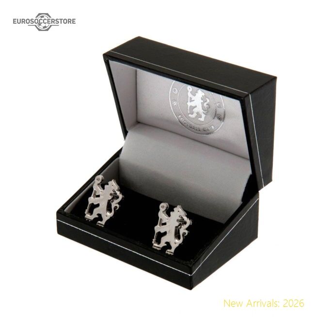 Premium Chelsea Fc Sterling Silver Lion Cufflinks - Premium Quality