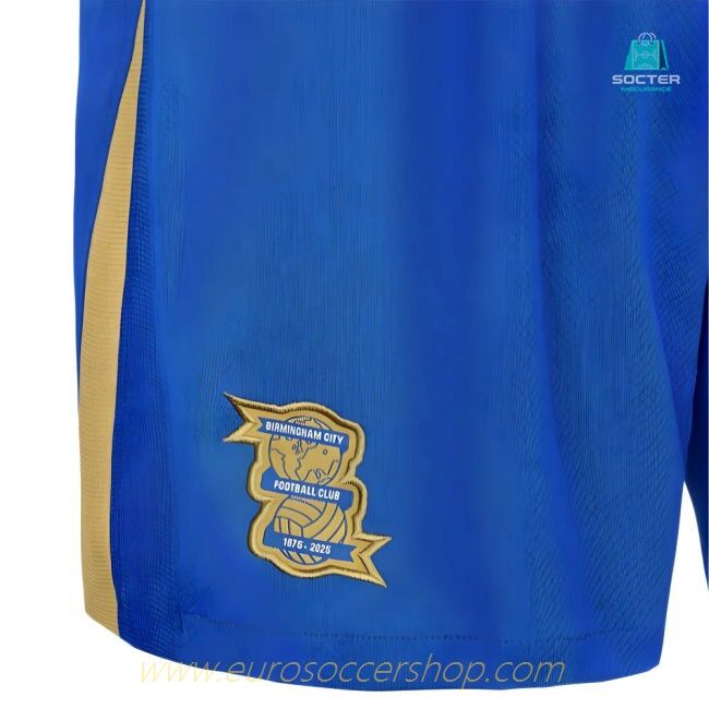 2025-2026 Birmingham City Home Shorts (Blue)
