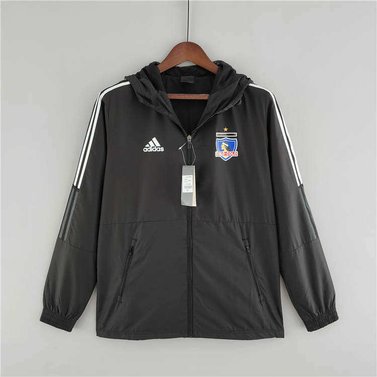2023 Colo-Colo Black Windbreaker - Official Replica 6208