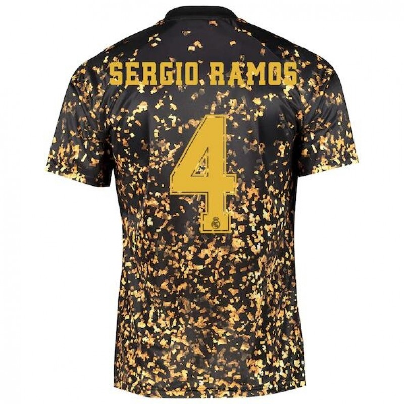 Real Madrid X EA Sport 2019-20 Soccer Jersey Shirt 4 Sergio Ramos -