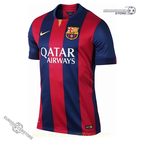 Barcelona 14-15 Season Retro Home Football Jersey