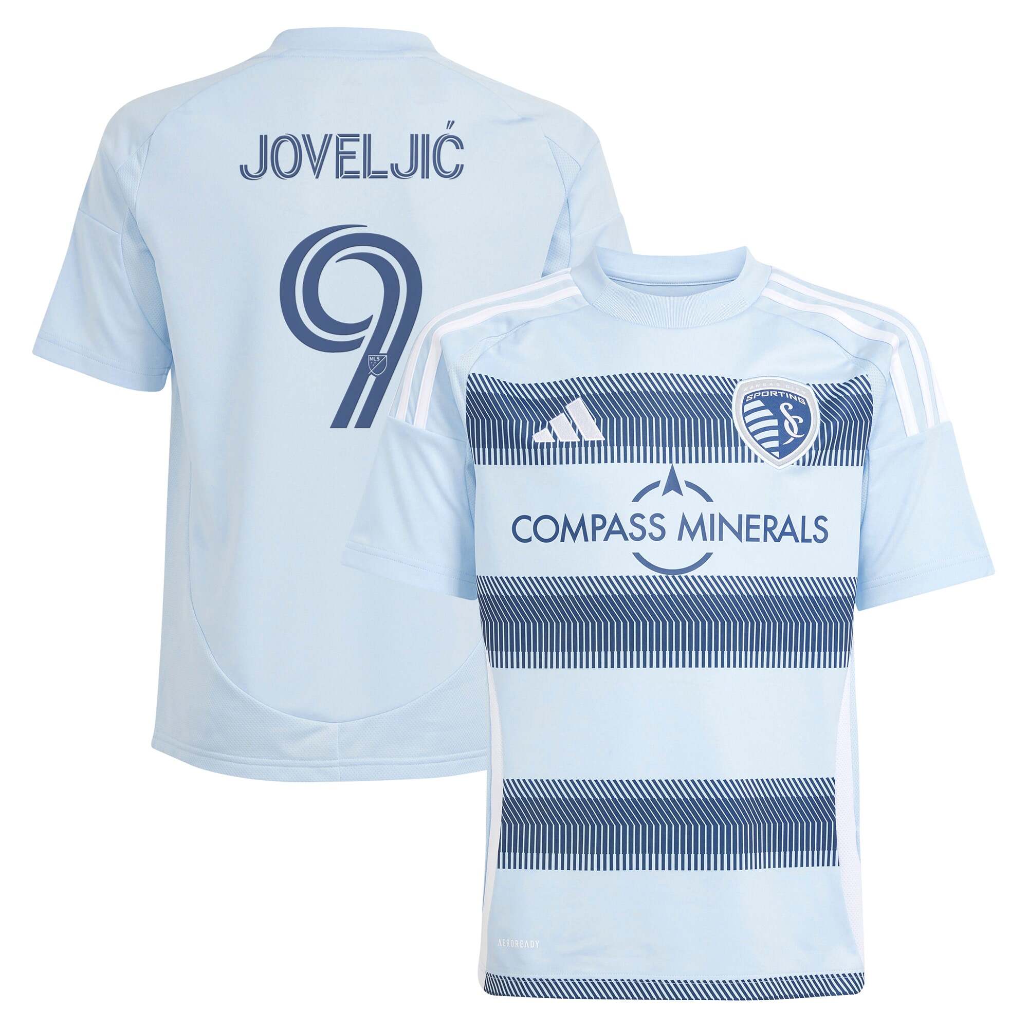 Sporting KC Youth 2025 Breathable Replica - Official Merchandise -