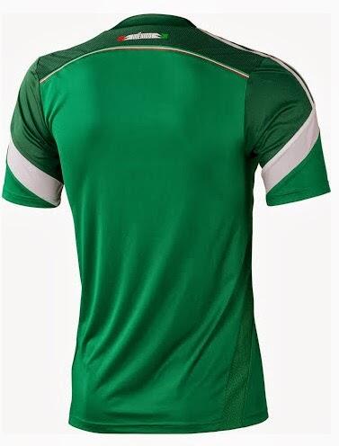 2014 Mexico Home Green Jersey KitShirtShort - Official Replica 5067