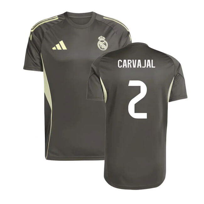 Carvajal 2 Updated Breathable Real Madrid Training Soccer Jersey
