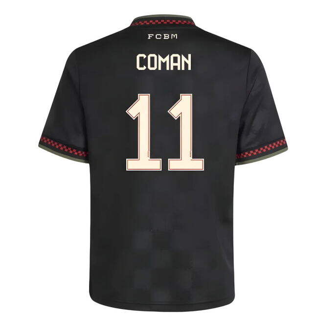 2025-2026 Bayern Third Shirt - Kids (Coman 11) Reinforced Seams