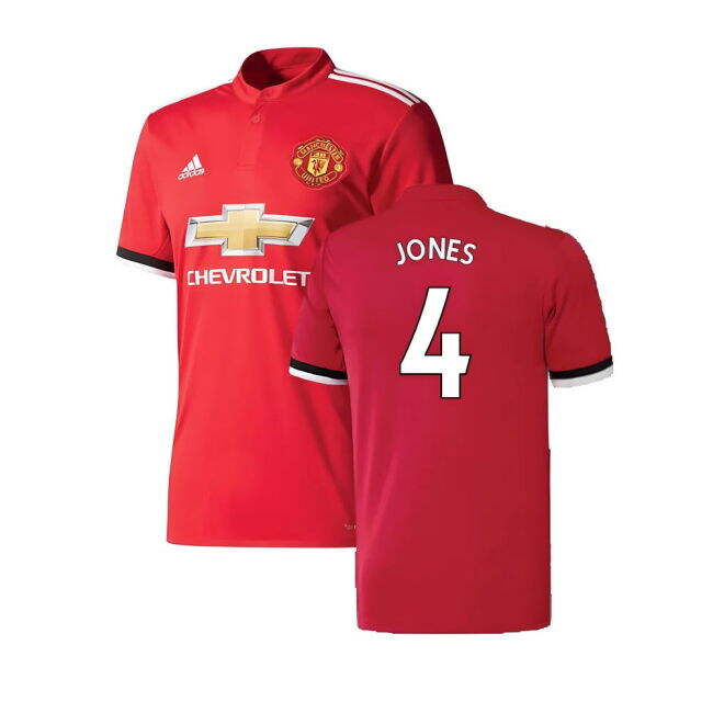 replica Manchester United 2017-18 Home Shirt ((Excellent) 4-5 Year)...