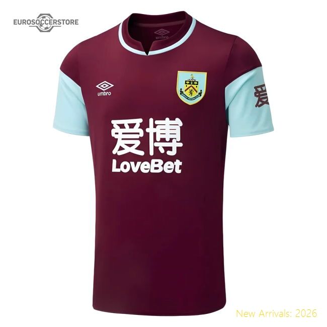 2020-2021 Burnley Home Shirt - Premium Quality - Premium Quality