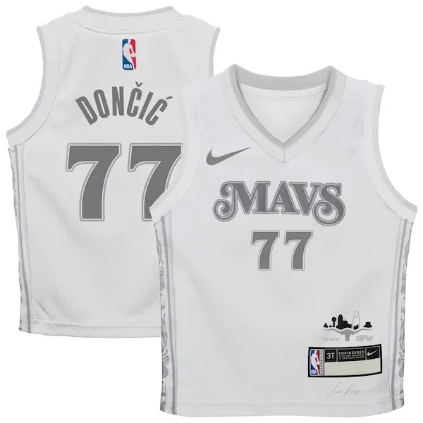 Luka Dončić DAL Swingman Jersey - contemporary authentic - White