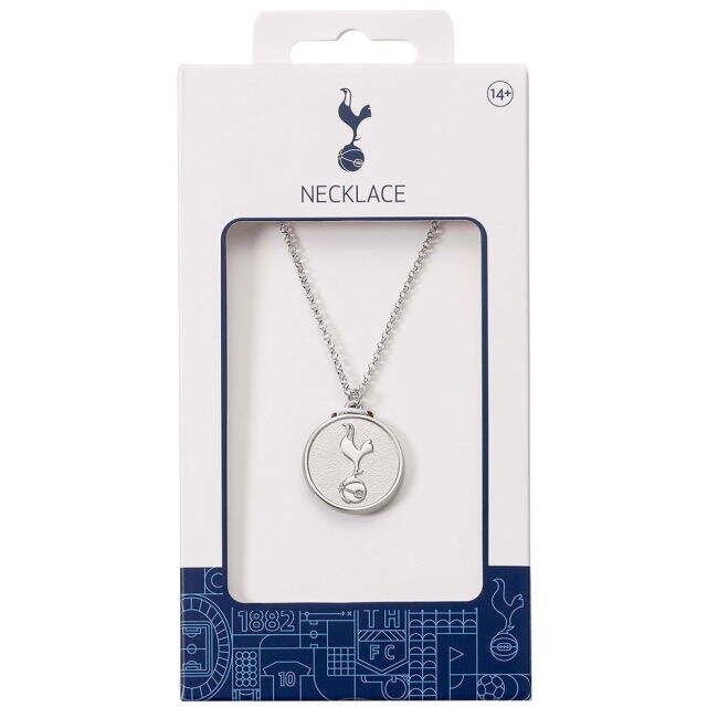 Tottenham Hotspur FC Silver Finish Necklace