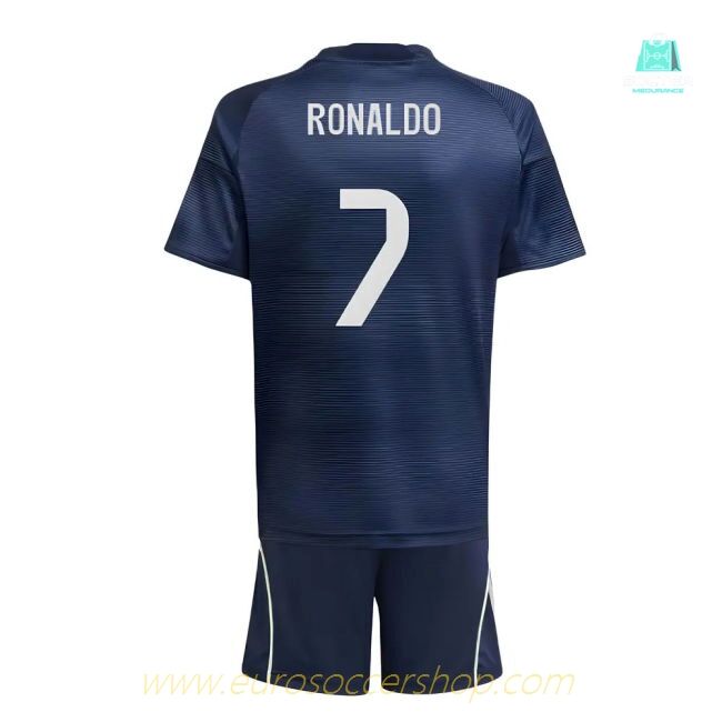 2025-2026 Real Madrid Away Youth Kit (Ronaldo 7)