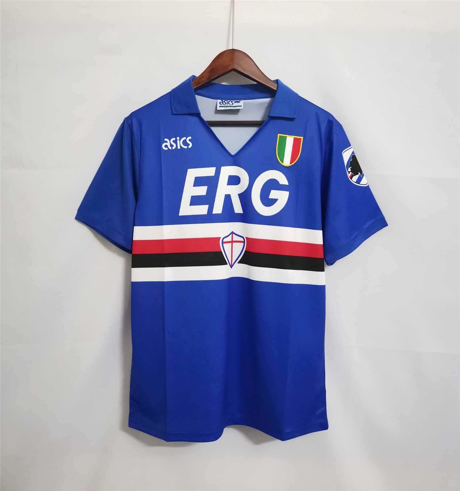 1991/92 Sampdoria Home