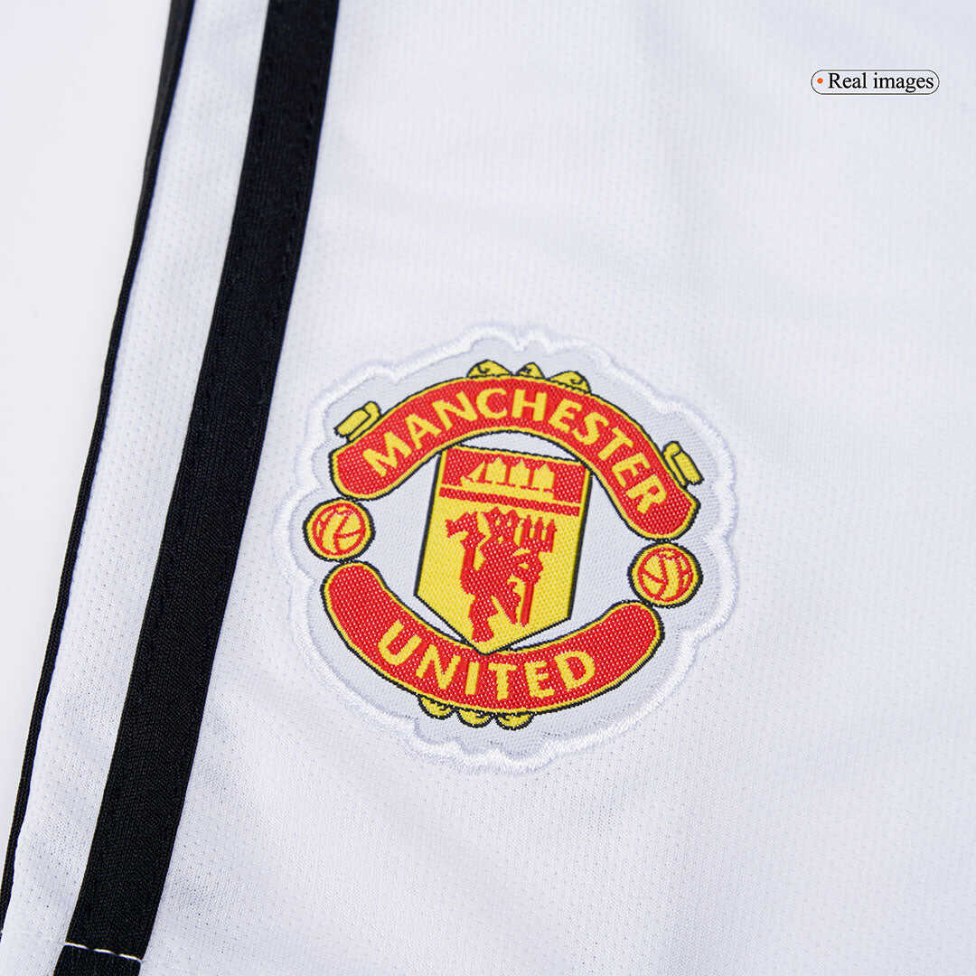 Manchester United Home Kids Soccer Jerseys Kit 2025/26
