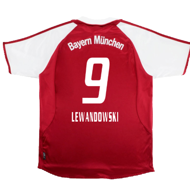 Bayern Munich 2003-04 Home Shirt ((Excellent) XL) (Lewandowski 9)