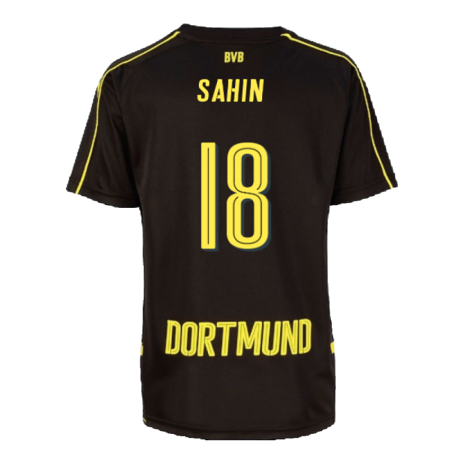 Authentic 2025-2026 Borussia Dortmund Away With Retro Design