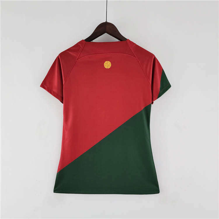 Official Portugal 2022 World Cup Home Red Women's Soccer Jersey