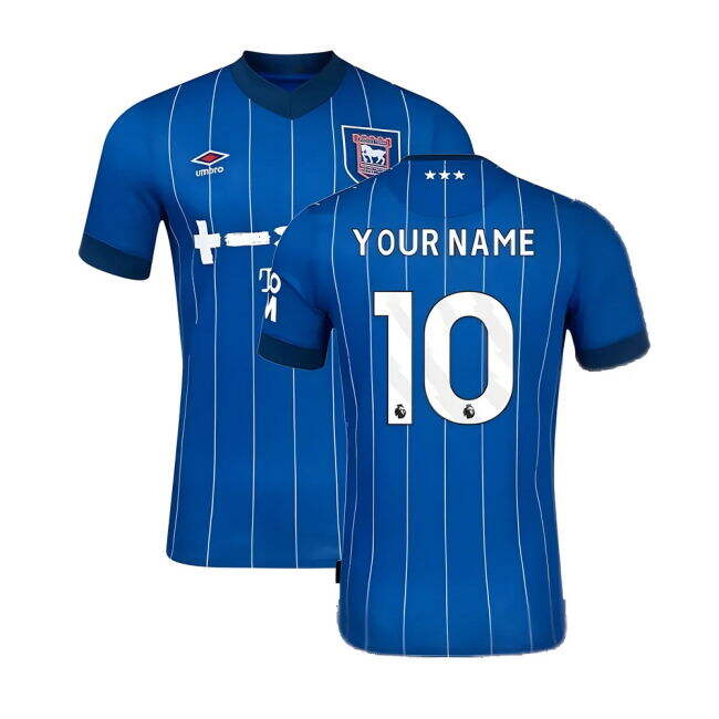 soccer jersey 2024-2025 Ipswich Town Home Shirt (Your Name)