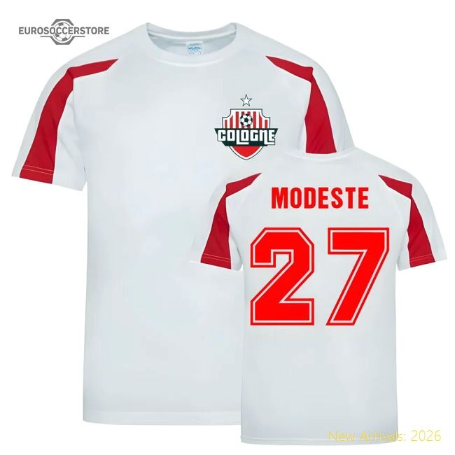 Anthony Modeste Cologne Sports Training Training Jersey (white)