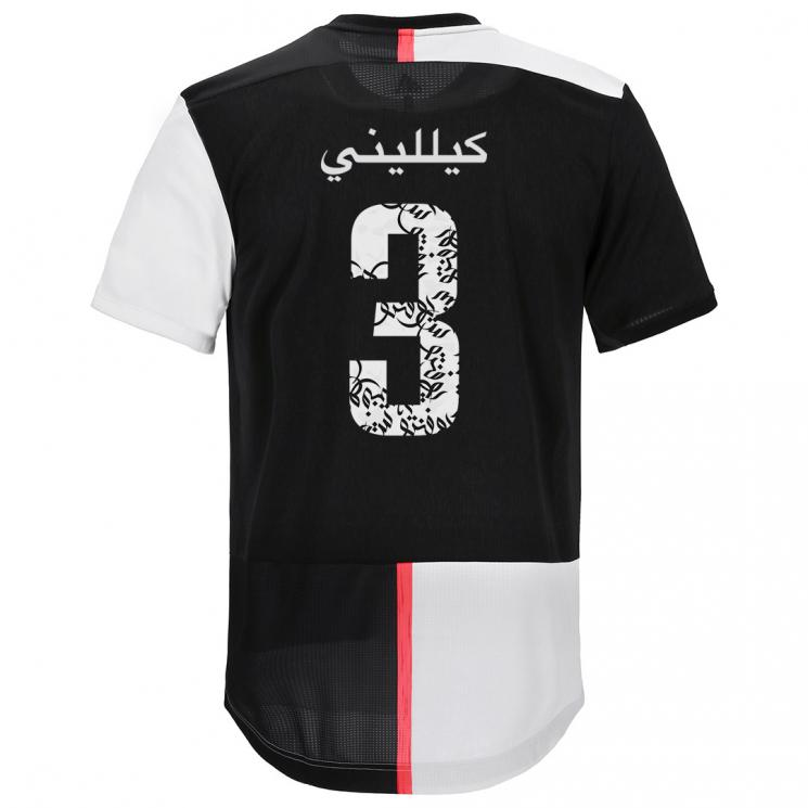 2019-20 Juventus SuperCoppa Riyadh Edition CHIELLINI 3 Soccer Jersey