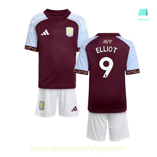 2025-2026 Aston Villa Home Mini Kit (Elliot 9)