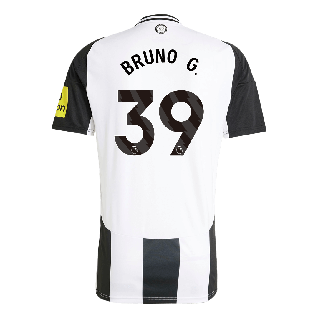 BRUNO G. #39 Newcastle United Home Soccer Jersey 2024/25Authentic Kit