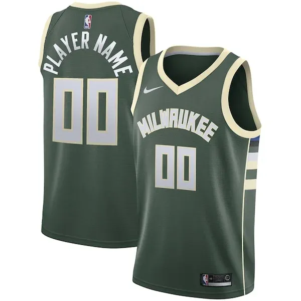 Milwaukee Bucks MIL Swingman Jersey - exclusive player-jersey - Green