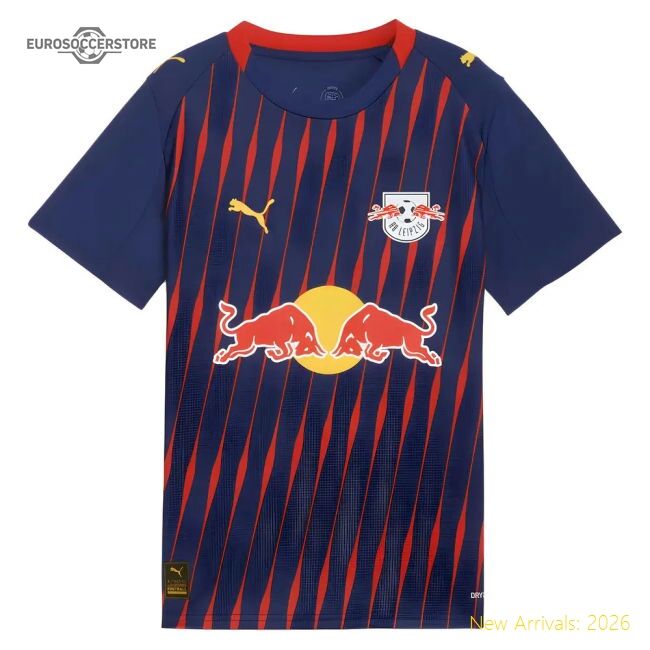 Supporter Official 2025-2026 Red Bull Leipzig Away Shirt (Kids)